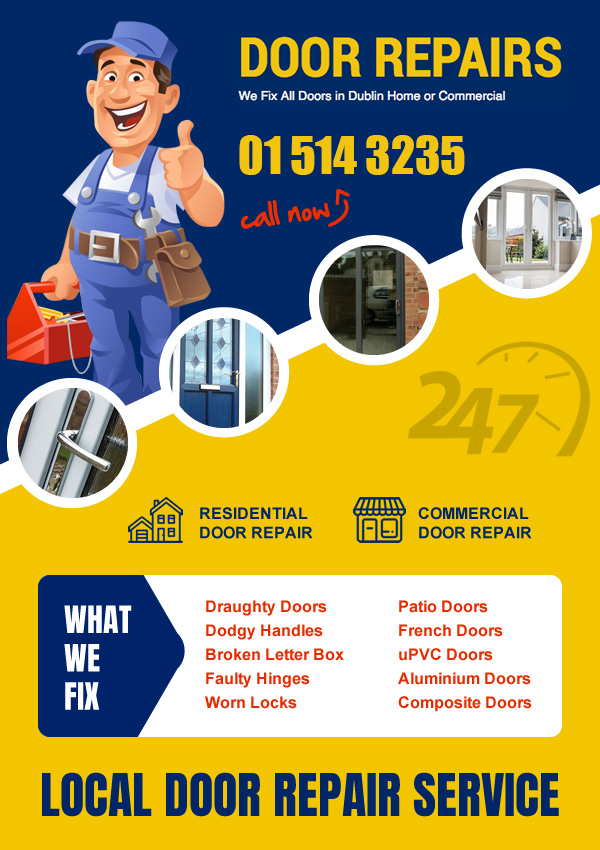 Door Repairs Dublin Flyer